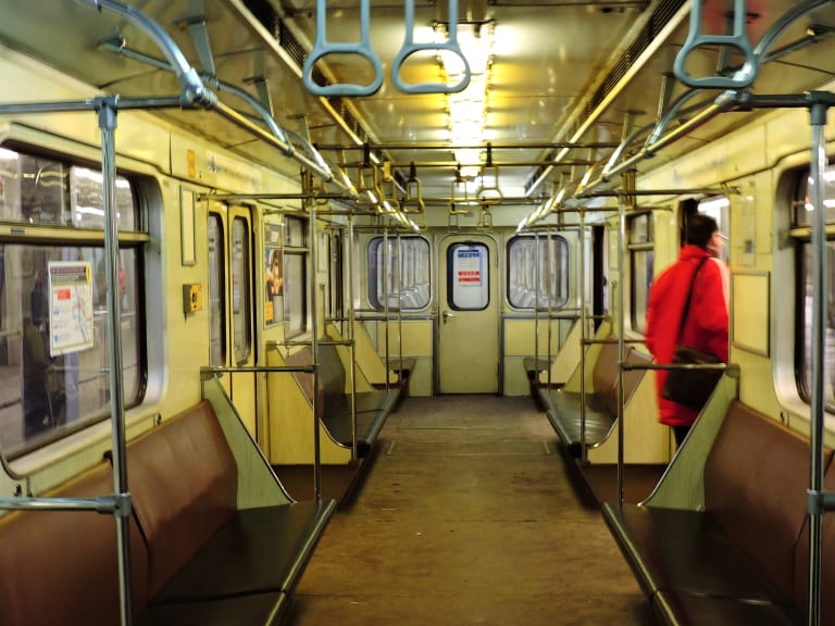 布達佩斯地鐵車廂| ©Dimitris Kamaras