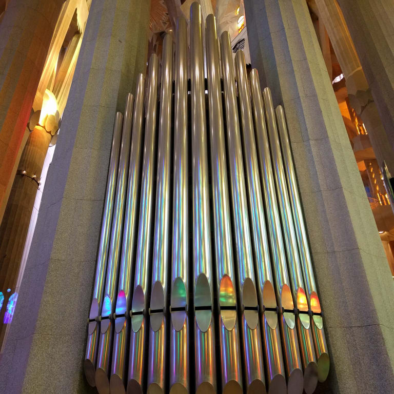 Organ of the Sagrada Família| ©Davide Alberani