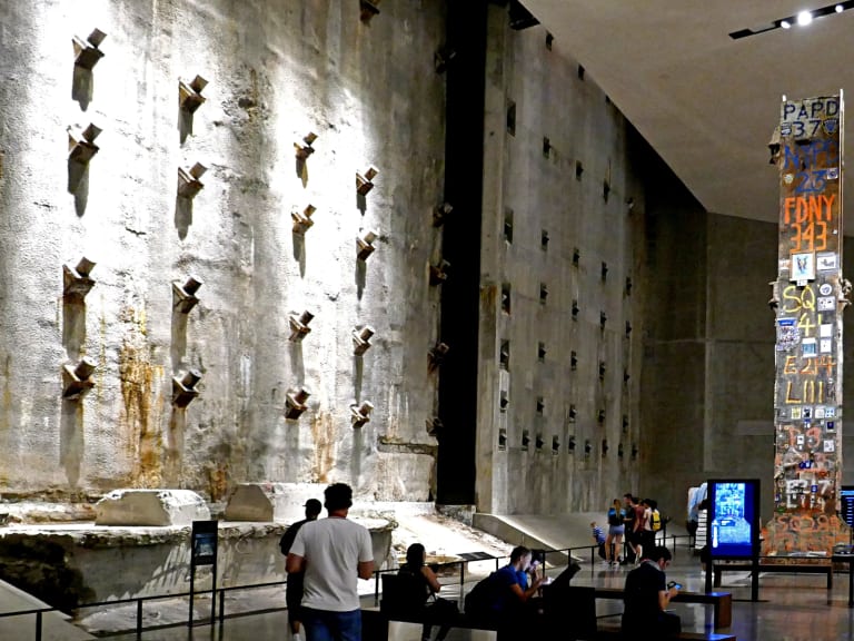 進入 9/11 博物館| ©Pom'