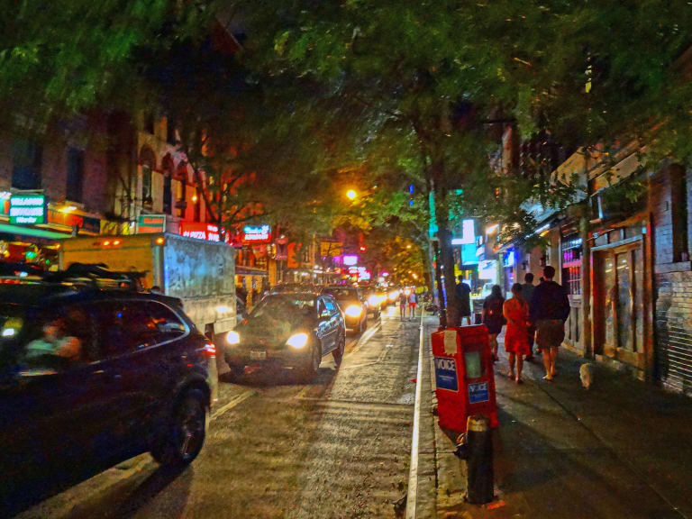格林威治村夜景| ©Jeff Friedkin