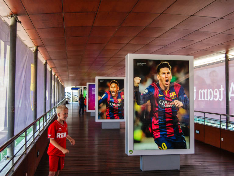 兒童參觀 Spotify Camp Nou| ©Andrea Leo