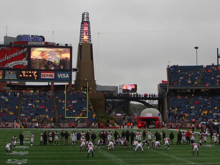 At a New England Patriots game| ©Beckwith-Zink (Diane)