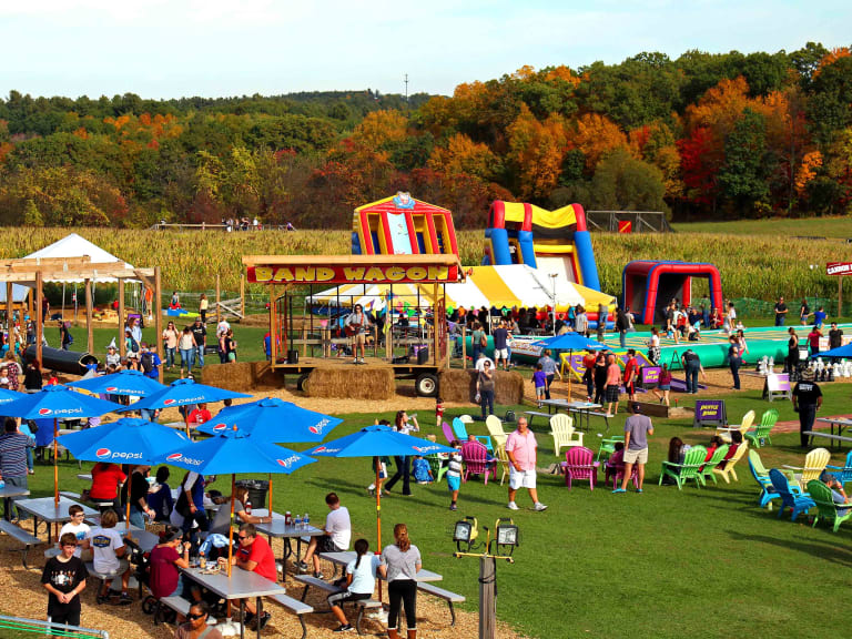 Davis Mega Farm Festival &amp; Corn Maze in Boston| ©Matt 