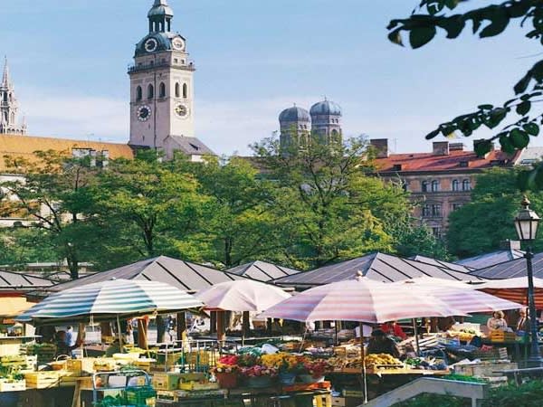 認識 Viktualienmarkt| ©Alex M