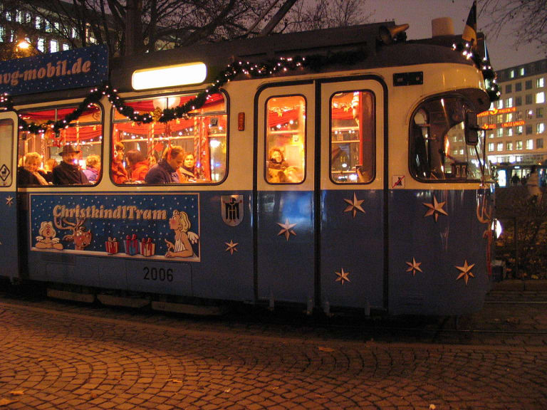 聖誕電車| ©Heidi Bauer