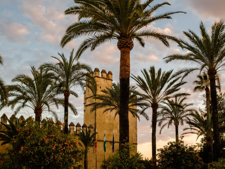 Sonnenuntergang im Alcazar| ©Nate Hughes