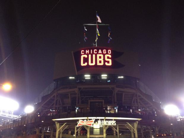 Wrigley Field 的入口、| ©Alejandro
