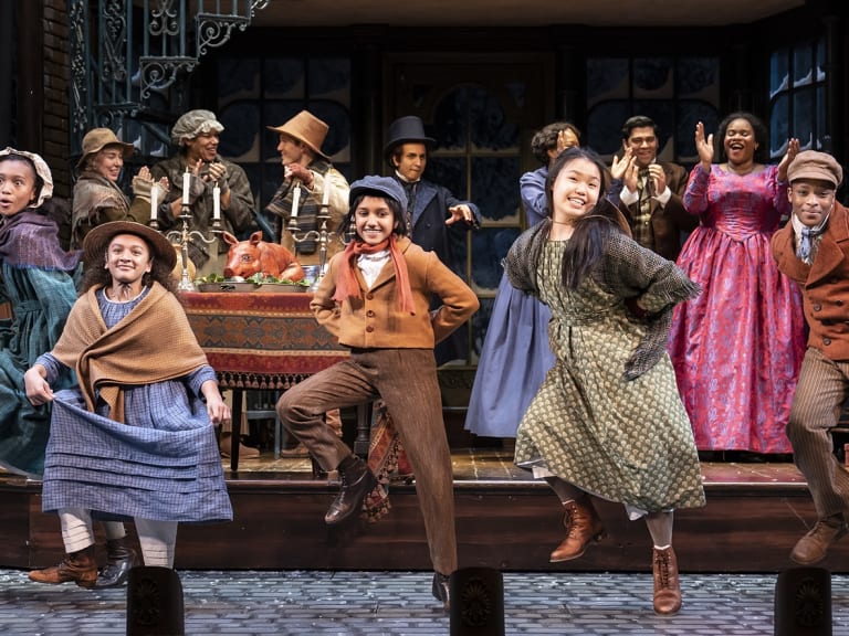 Christmas Carol at the Goodman Theatre| ©Mary Warren
