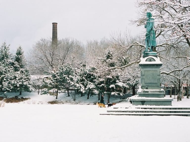 Snowy Lincoln Park| ©Dottie B