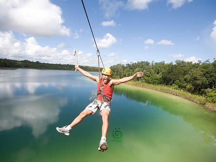 尤卡坦叢林滑索之旅| ©Dtraveller Cancun