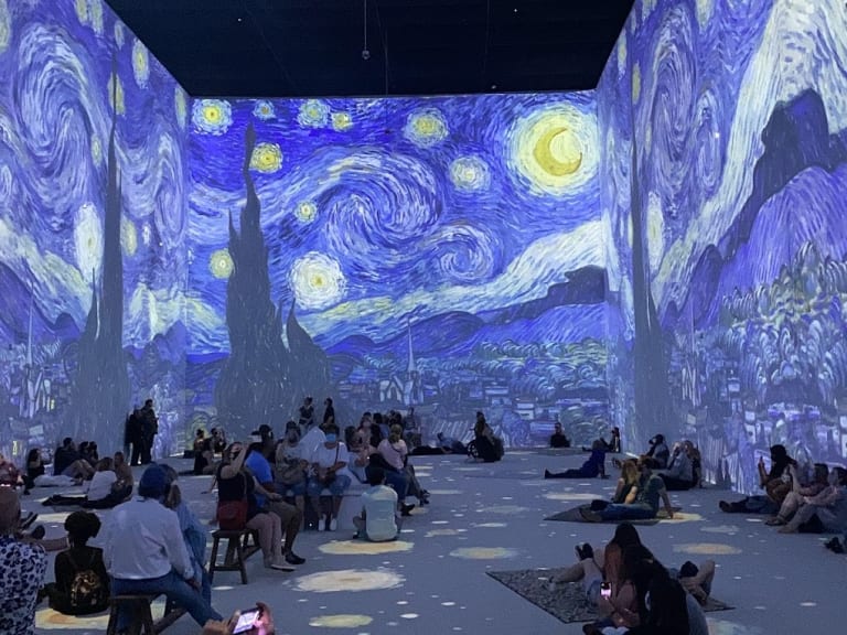 Van Gogh immersive experience| ©Zehra Rizvi