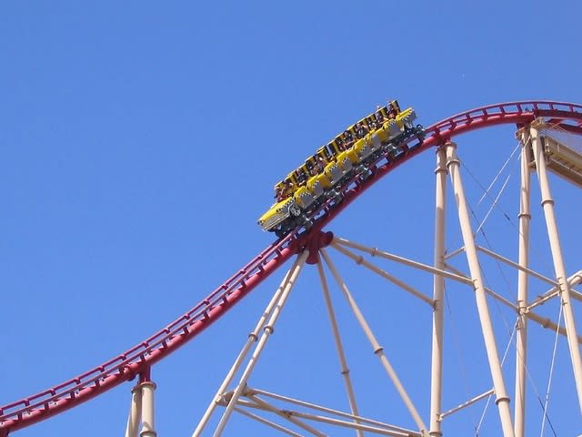 roller coaster in motion| ©cheung31