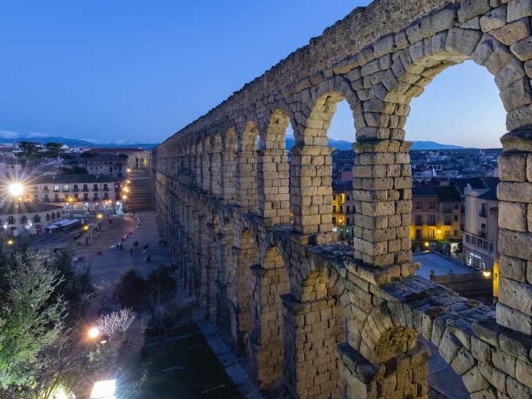 Blick auf das Aquädukt von Segovia| © Jordi Vich Navarro 