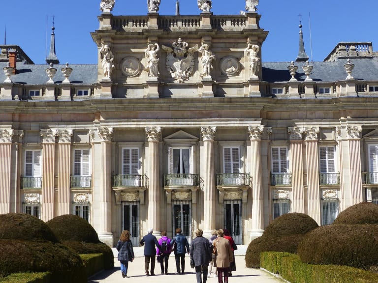Haupteingang des Granja San Ildefonso Palace| ©Benjamín Moreno