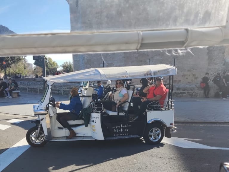Tuk tuk in Valencia| ©Ingrid T