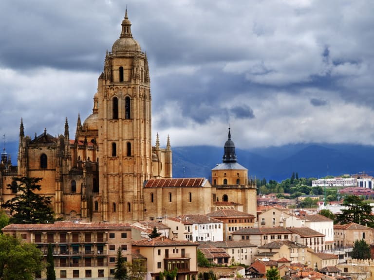 Segovia'nın yüksekten görünümü| ©Blas Jesus Carbonell