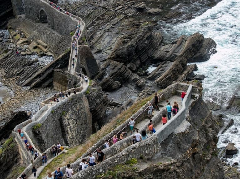 參觀 Gaztelugatxe 岩石城堡| ©Luis A. López