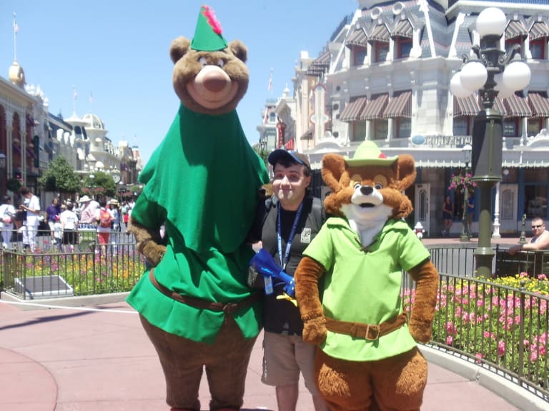 Robin Hood & Little John|©Charles "The Disney Geniu