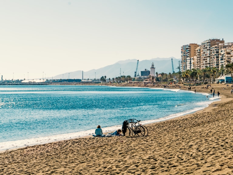 Malaga Beach| ©Johannes Schwanbeck