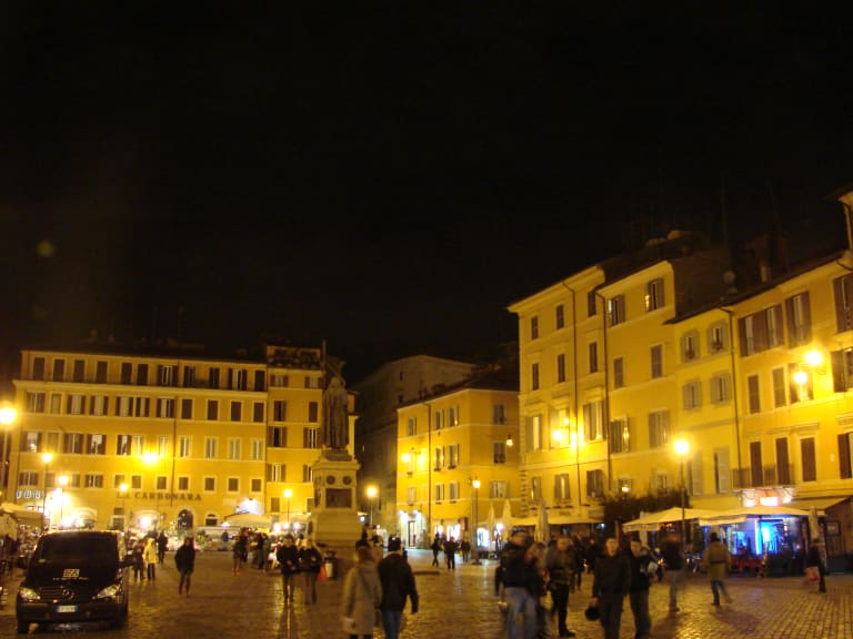Piazza del Campo by night| ©Allie_Caulfield
