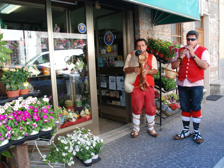 慶祝 Zampognarea| ©Fondazione Enpam