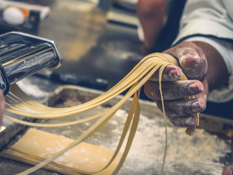 Tillverkning av pasta| ©Jorge Zapata