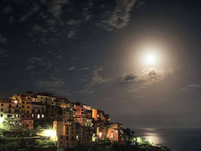 Nocą w Corniglia| ©Chris