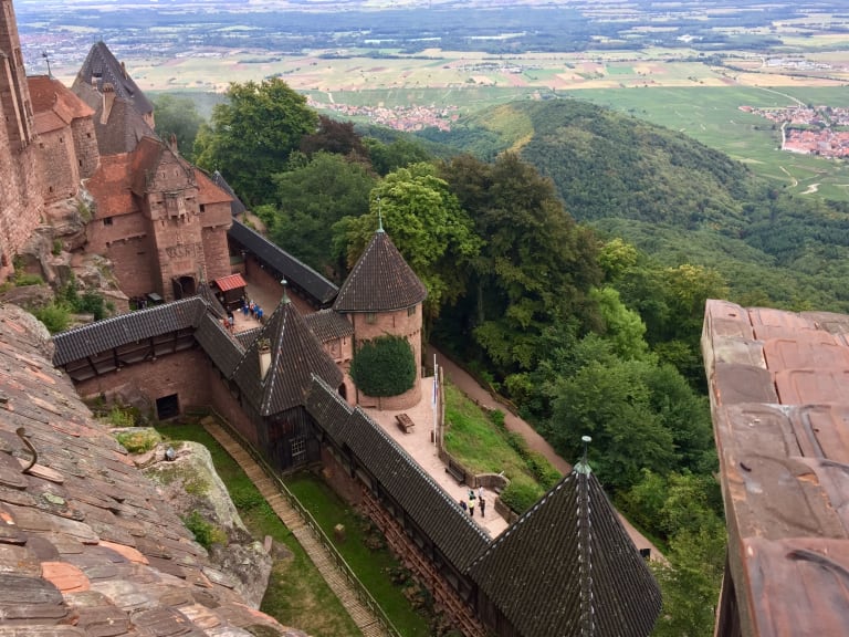Haut-Koenigsbourg Castle| ©Cecilia Paredes