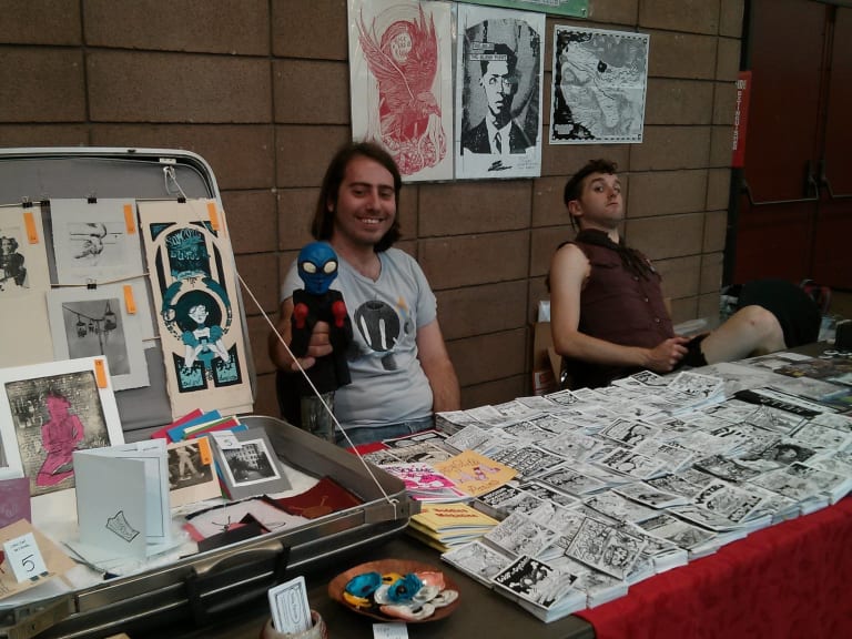 Zinefest 上的人們|©Fumi Yamazaki