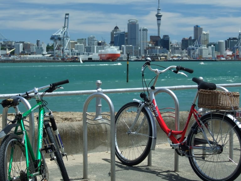 Tour in bicicletta della città di Auckland|©Jim Evans