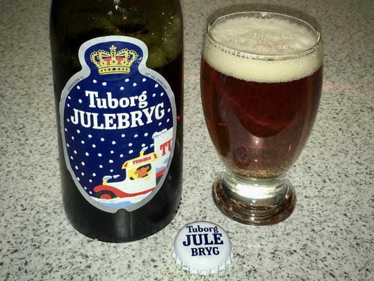 Tuborg 的 Julebryg 啤酒。| ©Jens Rost