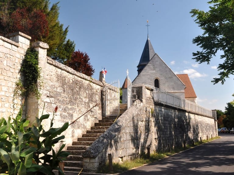吉維尼 Dorfkirche Sainte-Radegonde 教堂|©Herbert Frank