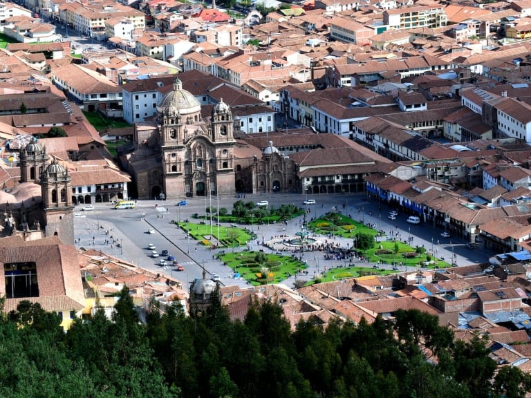 Luftaufnahme von Cusco|© Robert Rusell