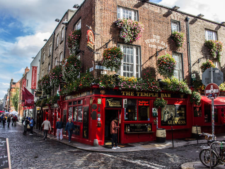 The Temple Bar in Dublin| © Matheus Câmara da Silva