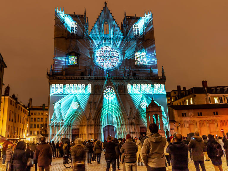Die Beleuchtung von Vieux Lyon| ©Paul PORRAL