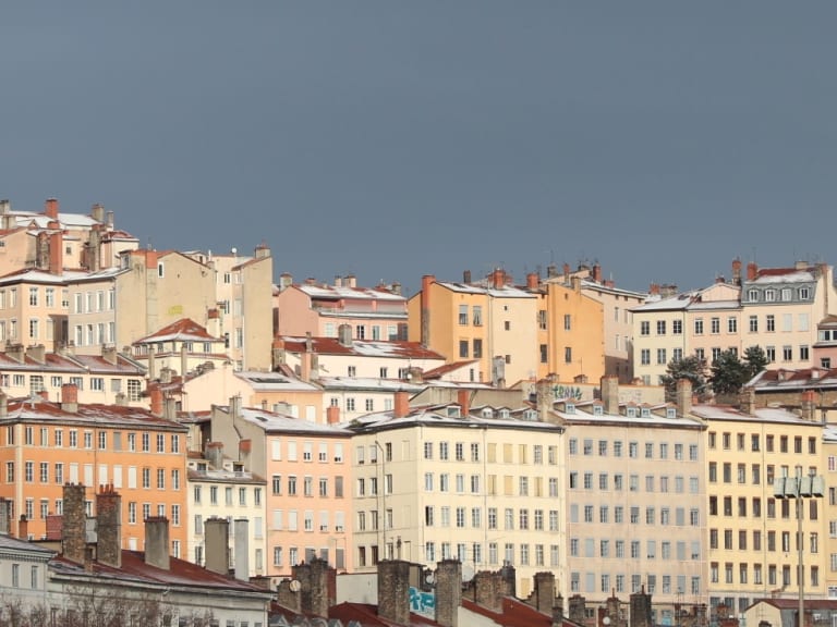 眺望 Croix Rousse 民居| ©Olivier