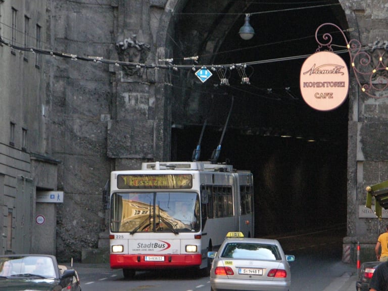 Trolejbus w Salzburgu|©Petr Beránek
