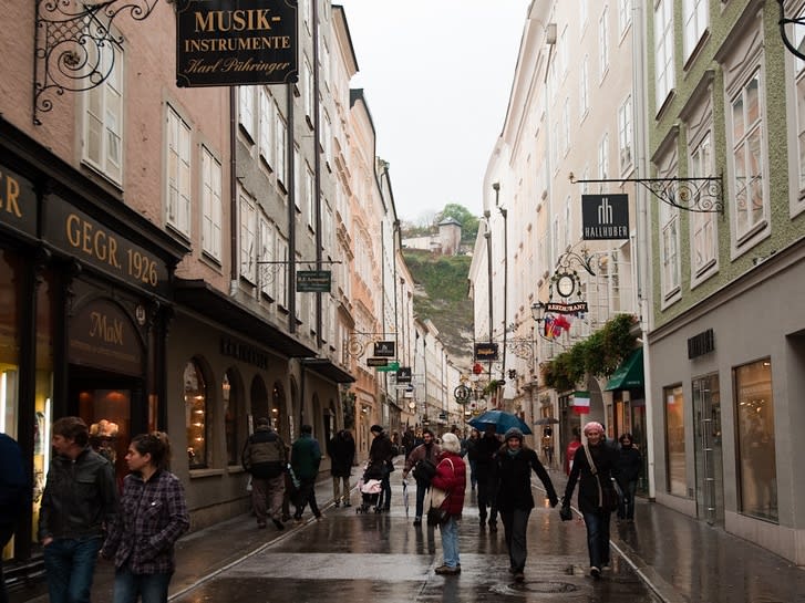 Getreidegasse|©Dave Coombs