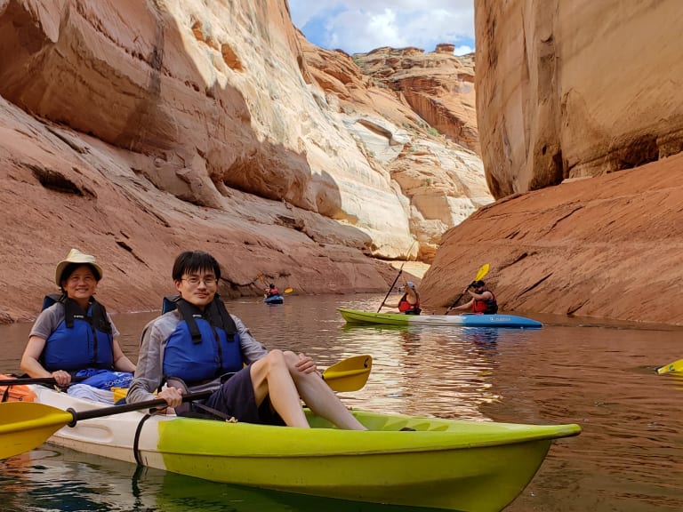 Lake Powell by kayak| ©Michael Kwok
