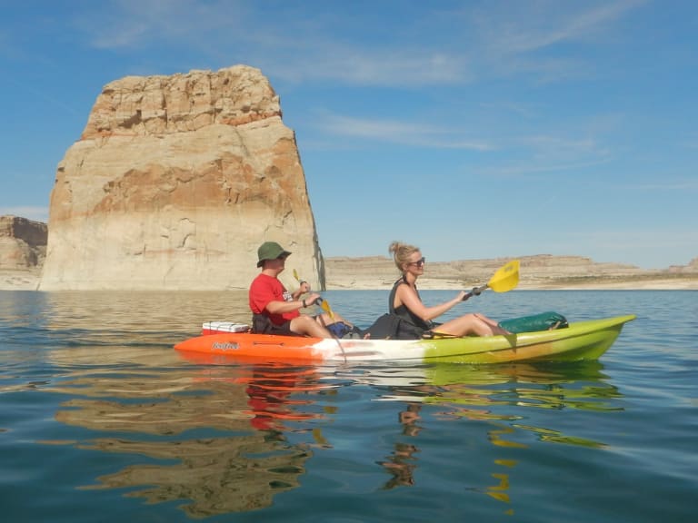 半日皮艇之旅|©Lake Powell Hidden Canyon Kayak