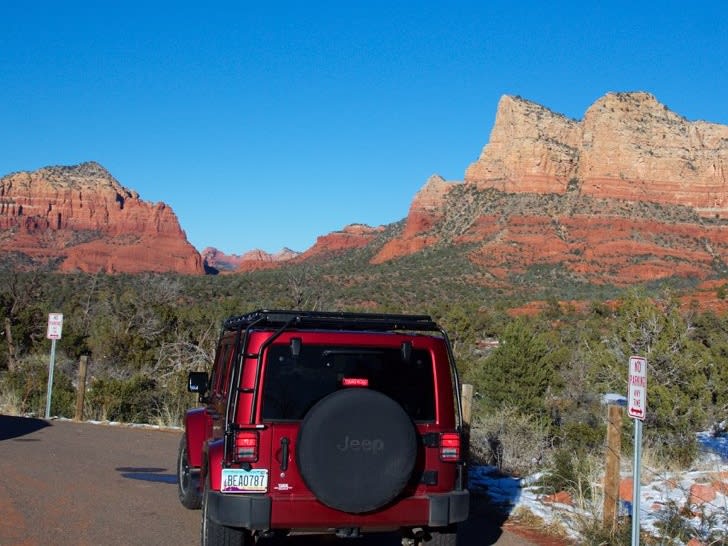 jeep in Sedona|©Bill Court