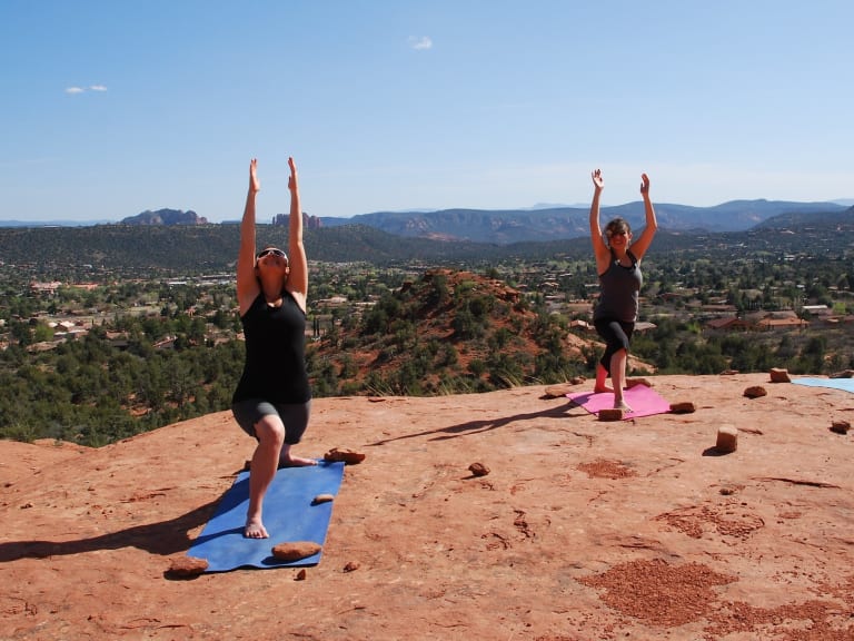 Sedona Vortex Yoga &amp; Wandern|©Heidi