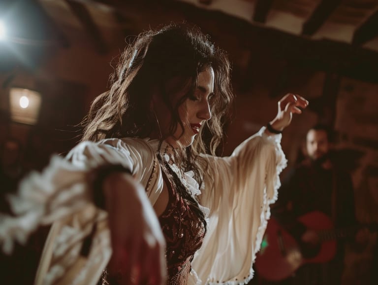 |Espectáculoflamenco©JoaquínMontaño-Midjourney