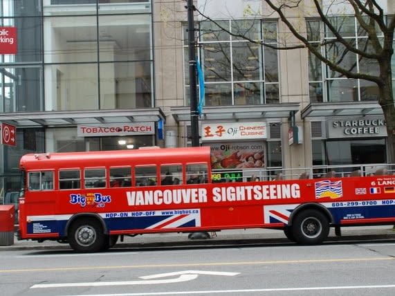 紅色巴士|©Big Bus Vancouver