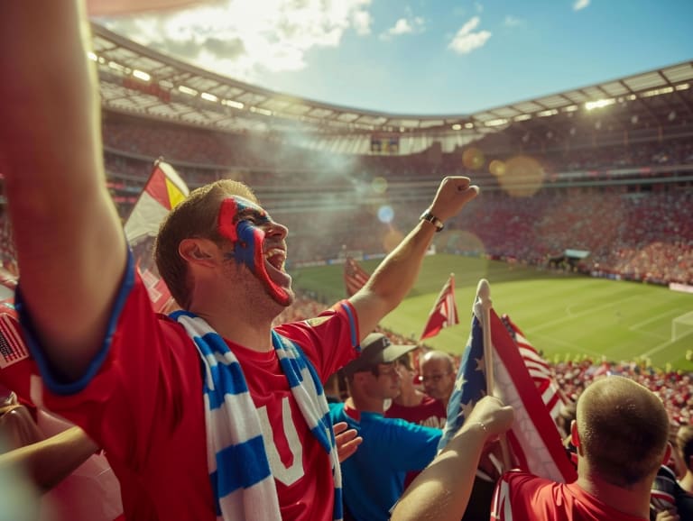 Fan der Vereinigten Staaten| ©Joaquín Montaño – Midjourney