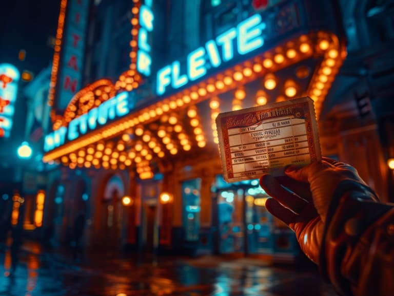 Biljetter till en Broadway-musikal| ©Joaquín Montaño – Cloudinary