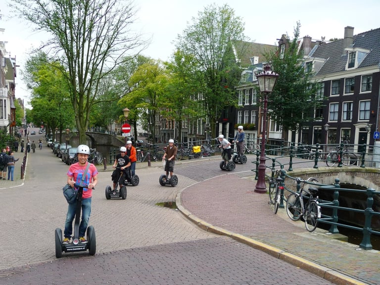 Segway in Amsterdam| ©BestDam Segway Tours