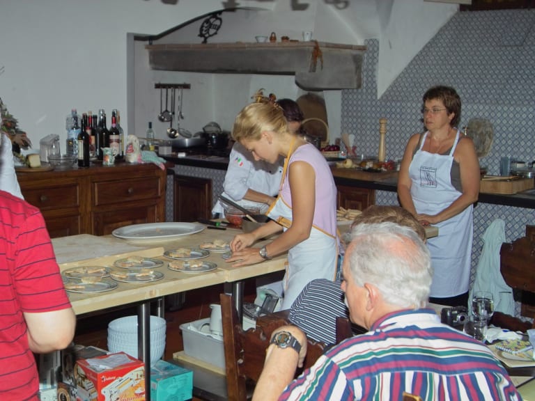 從課程中學習| ©Tuscany Cooking Class