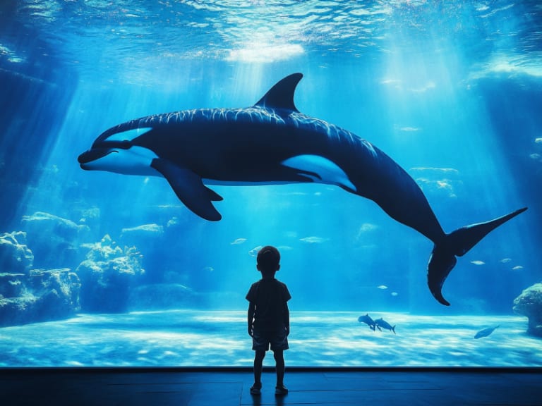 在水族館| ©Hellotickets