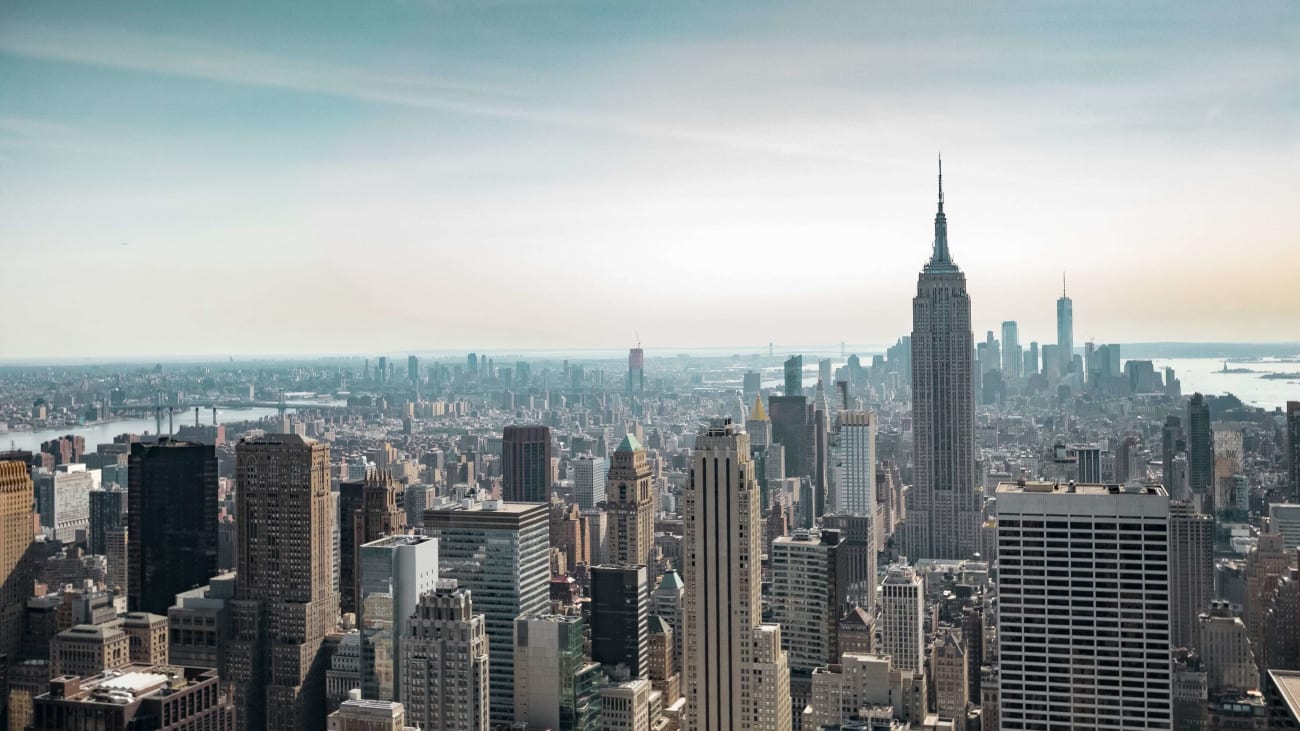 Montez en haut de l'Empire State Building